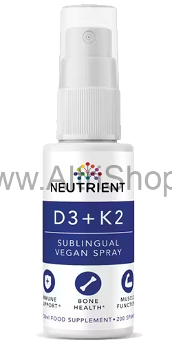Neutrient D3+K2 Sublingual Vegan Spray 30ml